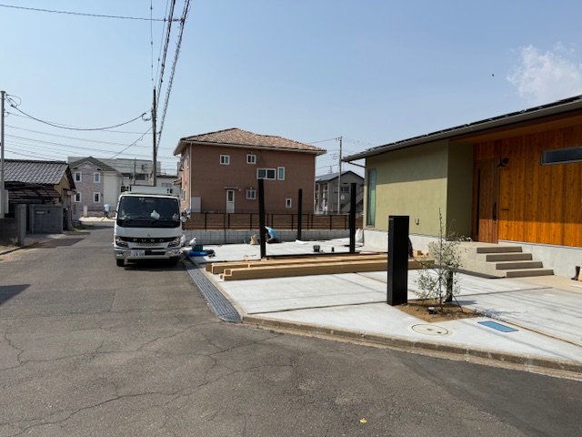 香取市　H様邸　カーポート設置工事