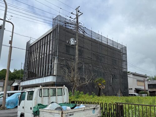 外壁工事とシーリング打ち替え