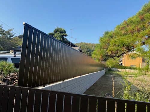 千葉県印旛郡栄町：LIXIL　フェンスAB設置